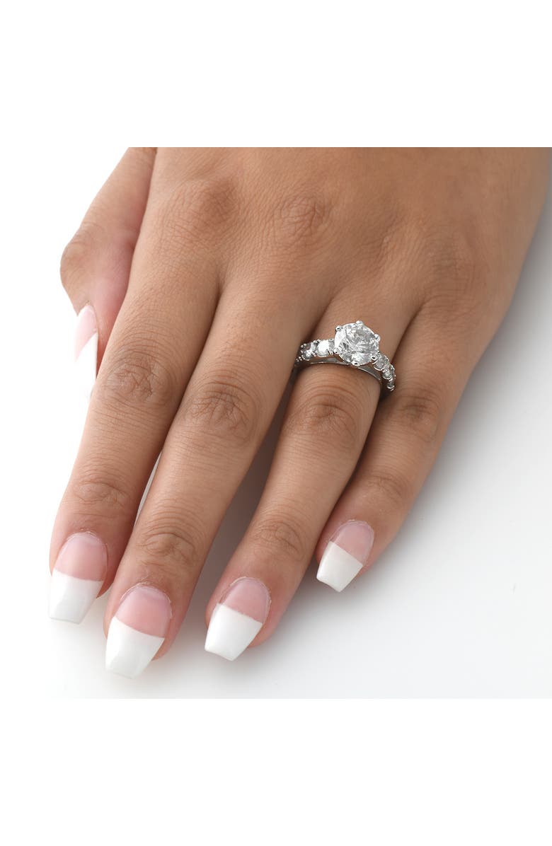 Bliss Diamond Certified 5 1/2 cttw Diamond Engagement Ring 14k Gold Lab Grown, Alternate, color, 14K White Gold