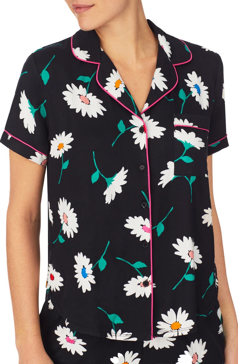 Kate Spade New York print short pajamas, Alternate, color,