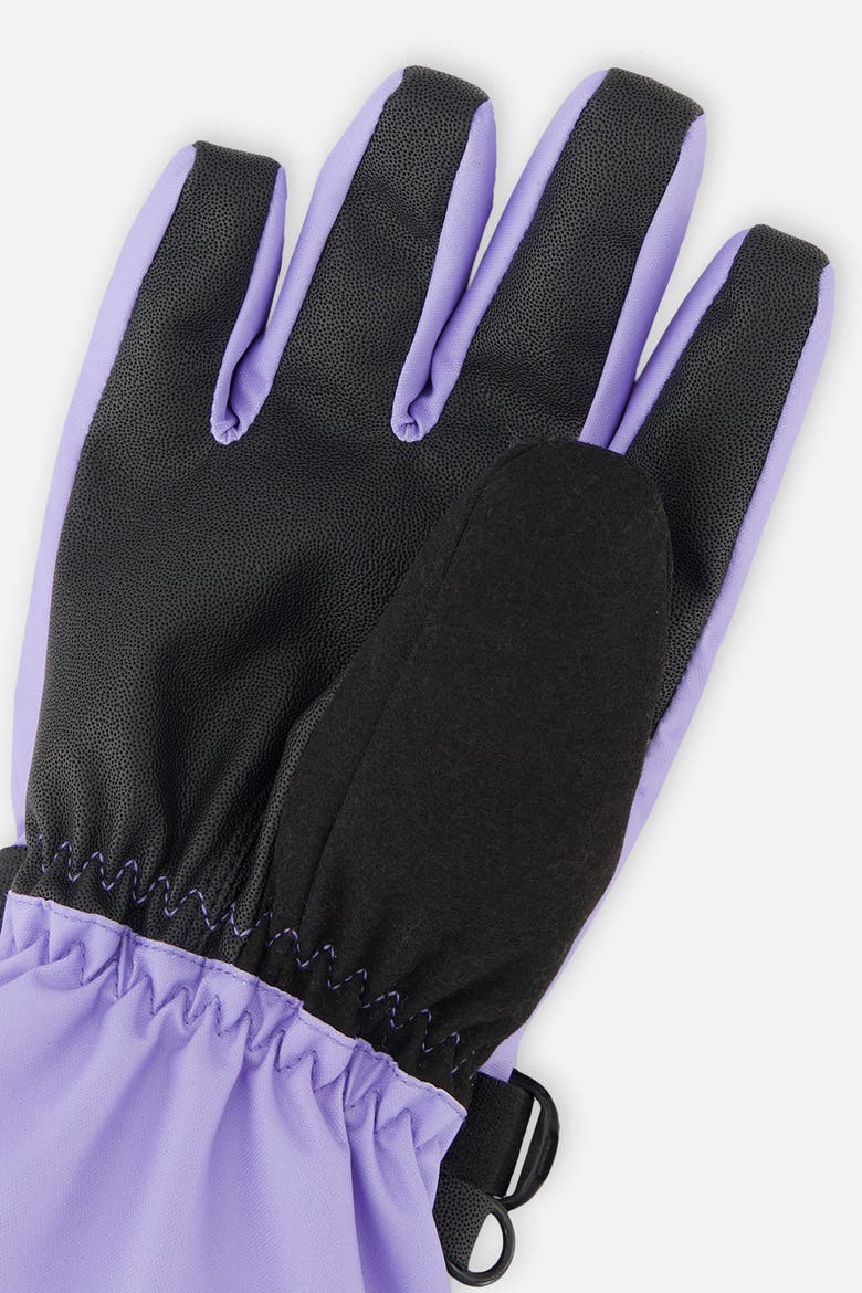 Teknik Cordura Fingertips Wrist Strap Winter Gloves, Alternate, color, Violet