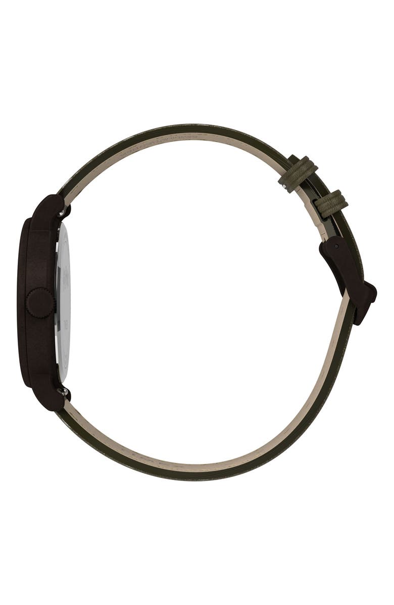 Timex<sup>®</sup> Harry Potter x Timex Weekender Sorting Hat 37mm Leather Strap Watch, Alternate, color, Bronze-Tone