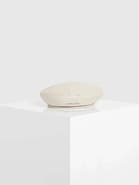 Manière De Voir Anya Leather Beret