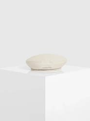 Manière De Voir Anya Leather Beret