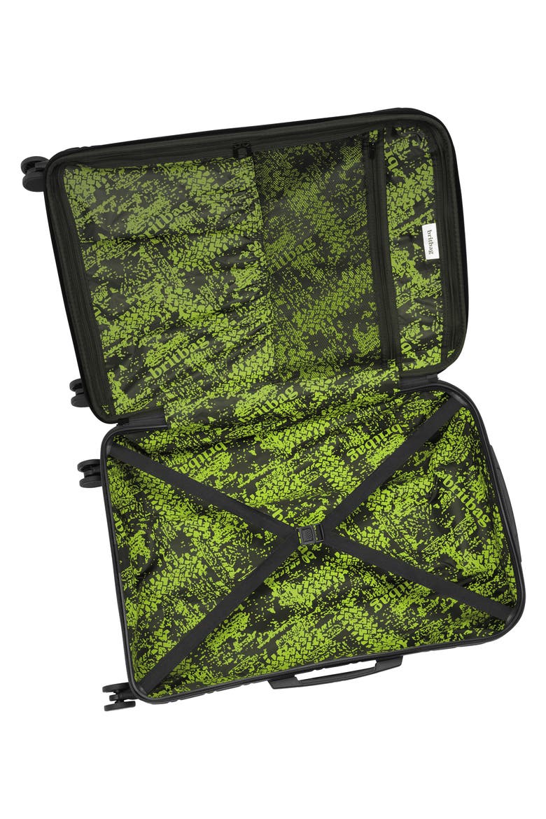 Stonegate 27-Inch Hardside Luggage, Alternate, color, BLACK