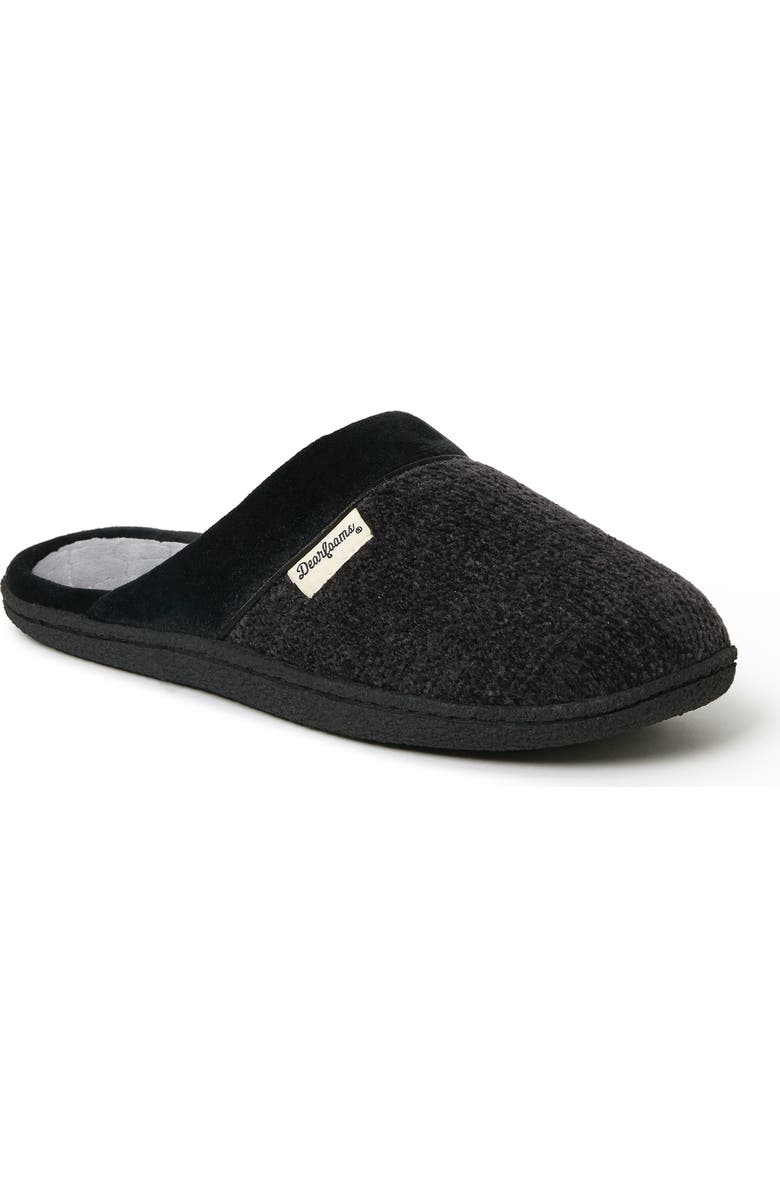 DEARFOAMS Samantha Chenille Scuff Slipper, Main, color,