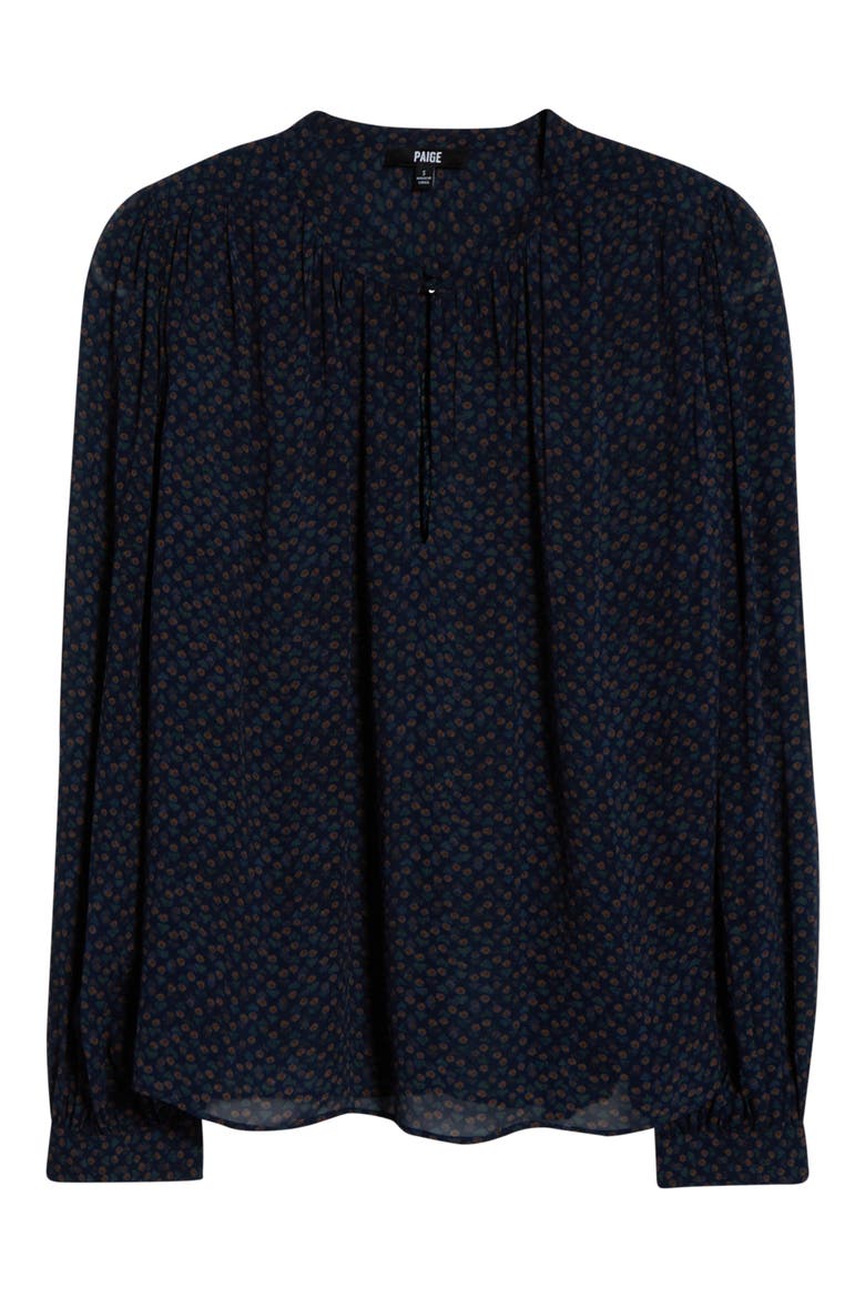 Bibiana Print Top, Alternate, color, NAVY MULTI