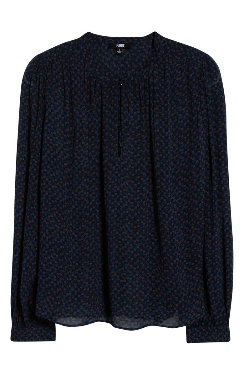 PAIGE Bibiana Print Top, Alternate, color, Navy Multi