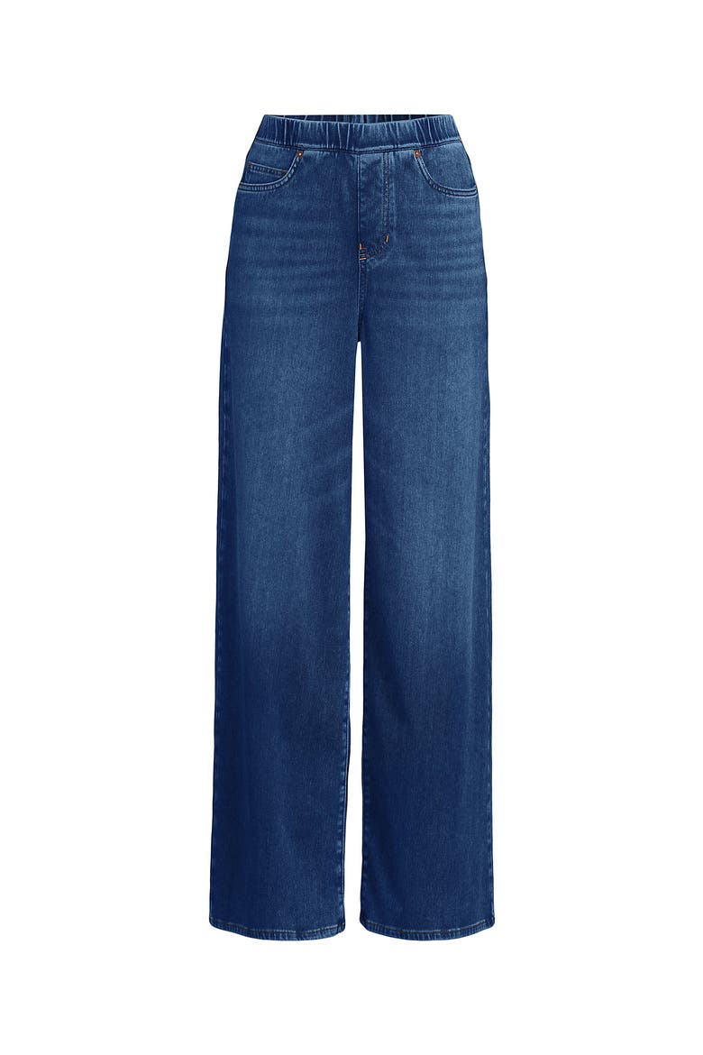 Starfish Denim High Rise Wide Leg Jeans, Alternate, color, Indigo Tide Blue