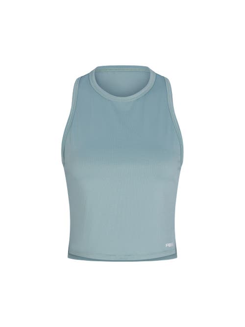 Pb5star Cropped Racer Back Tank In Black