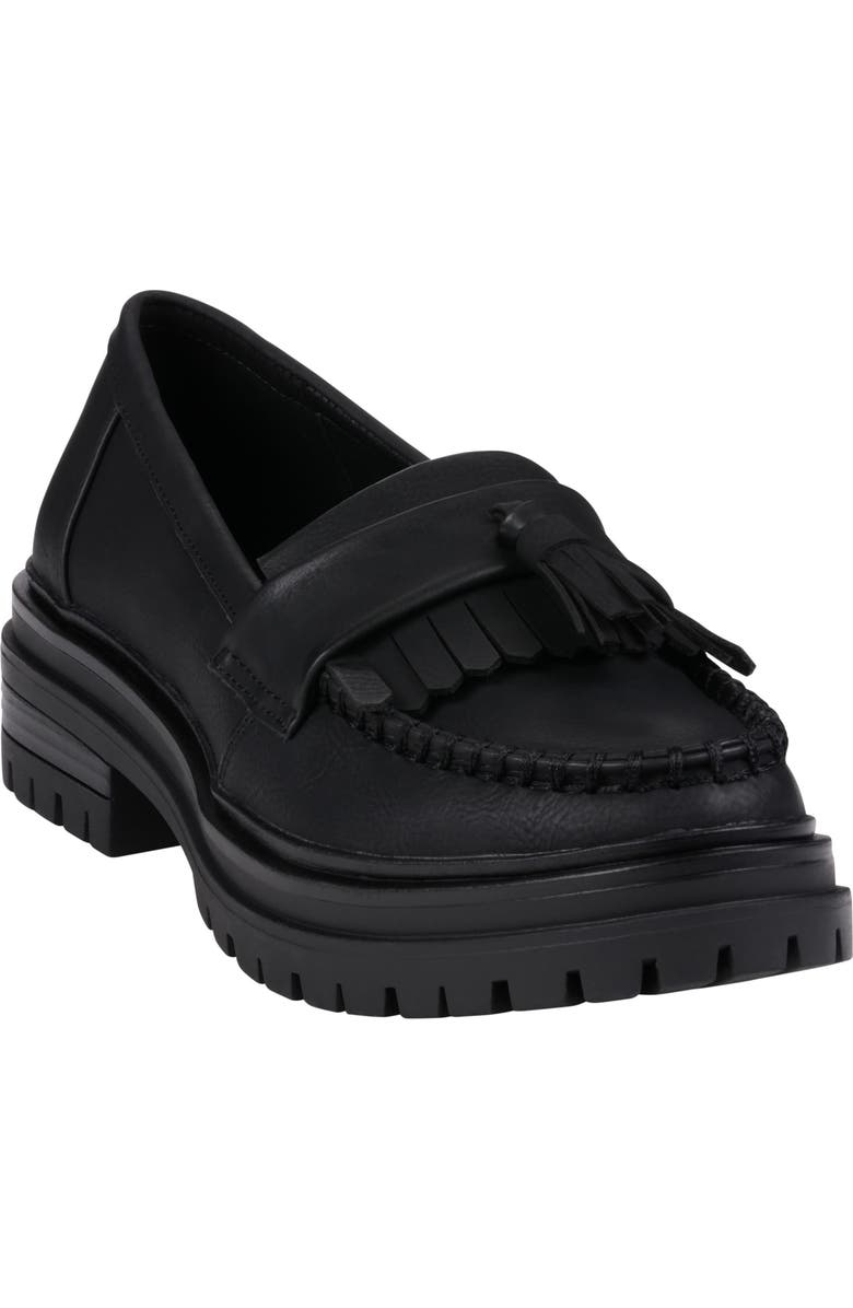 GOOD CHOICE NEW YORK Tillie Tassel Loafer, Main, color, Black
