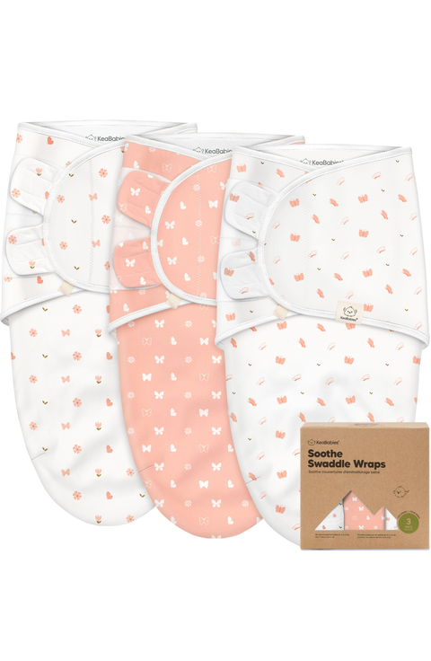 3-Pack Soothe Swaddle Wraps