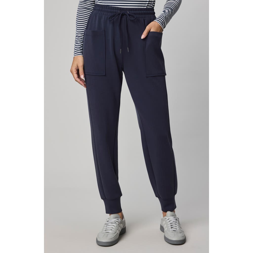 Splendid Scubasoft Drawstring Joggers In Blue