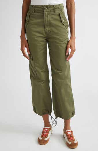 Veronica Beard Mandy Cotton Parachute Pants