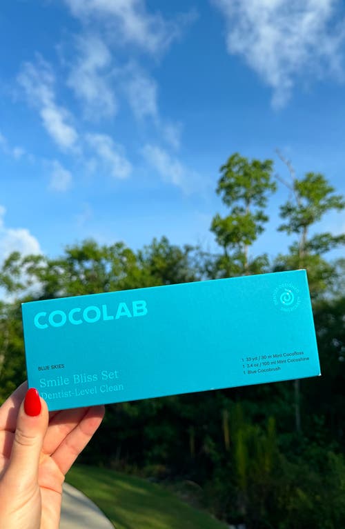Cocofloss Smile Bliss Set In Blue Skies