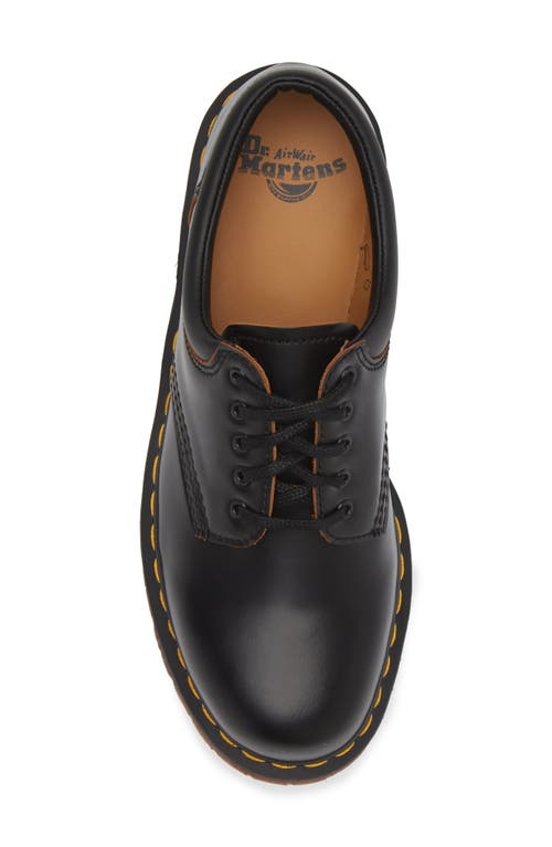 Dr. Martens 8053 Derby In Black Vintage Smooth
