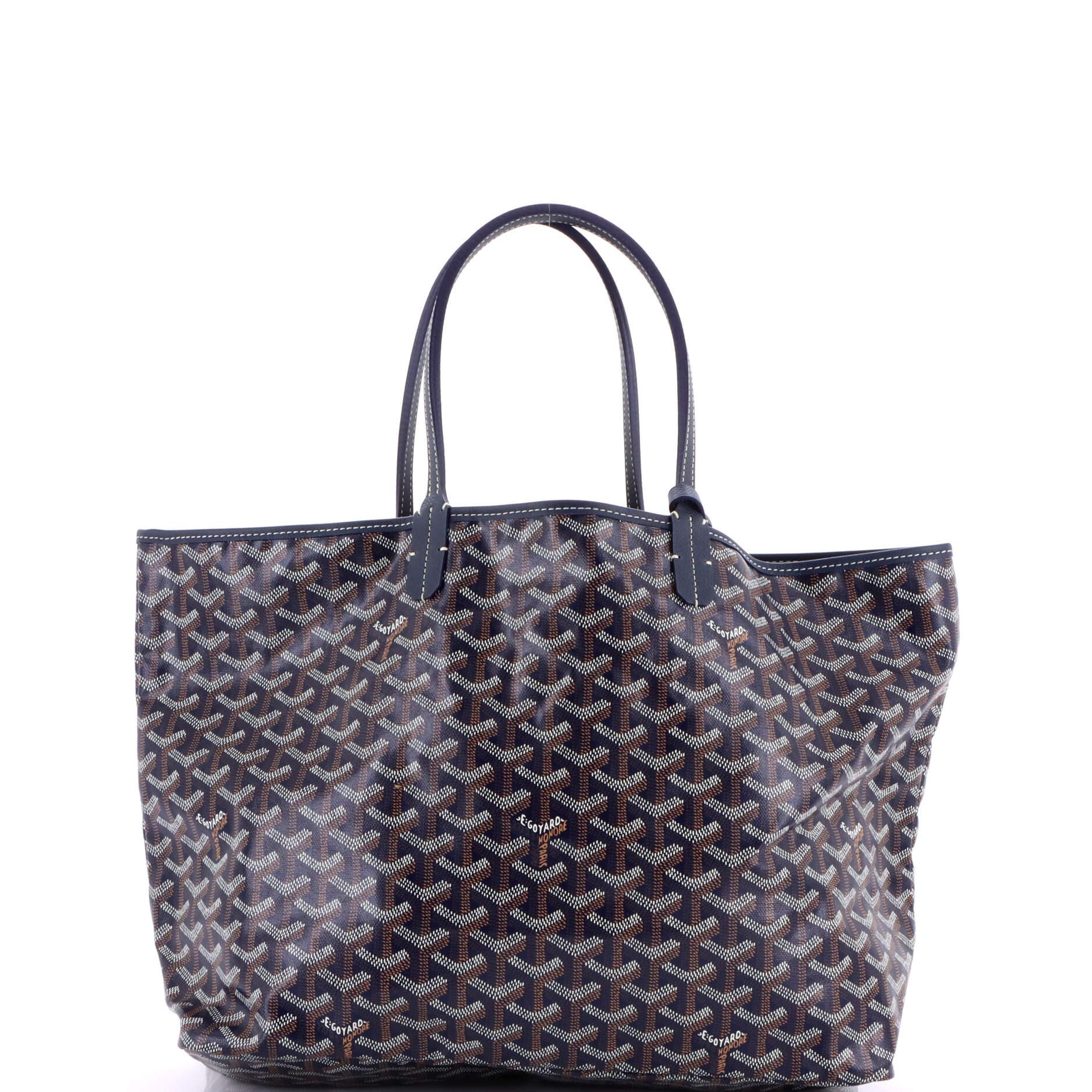 Pre-Owned Goyard Saint Louis Tote Coated Canvas PM, Alternate, color, 