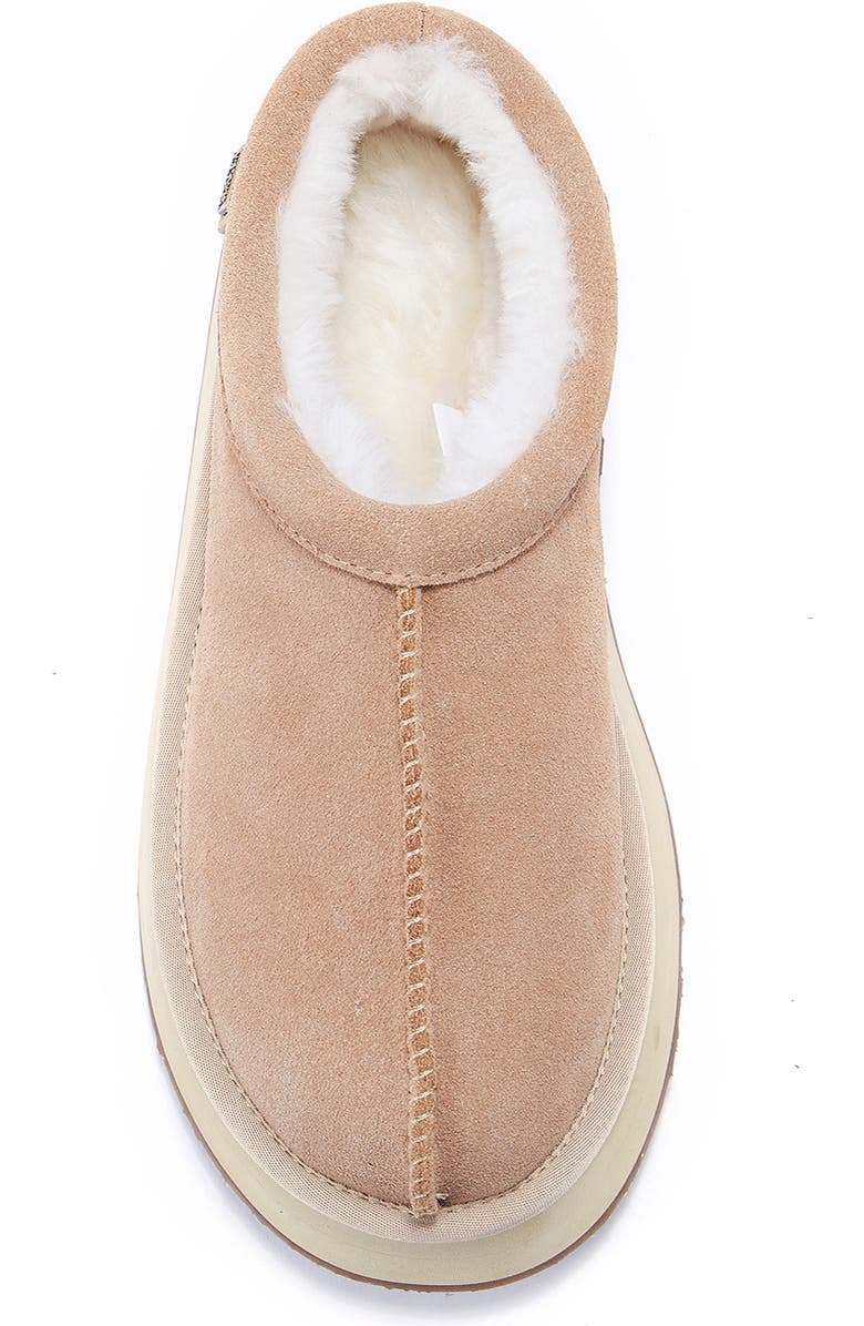 Australia Luxe Collective Outback Genuine Shearling Platform Slipper, Alternate, color, Sand