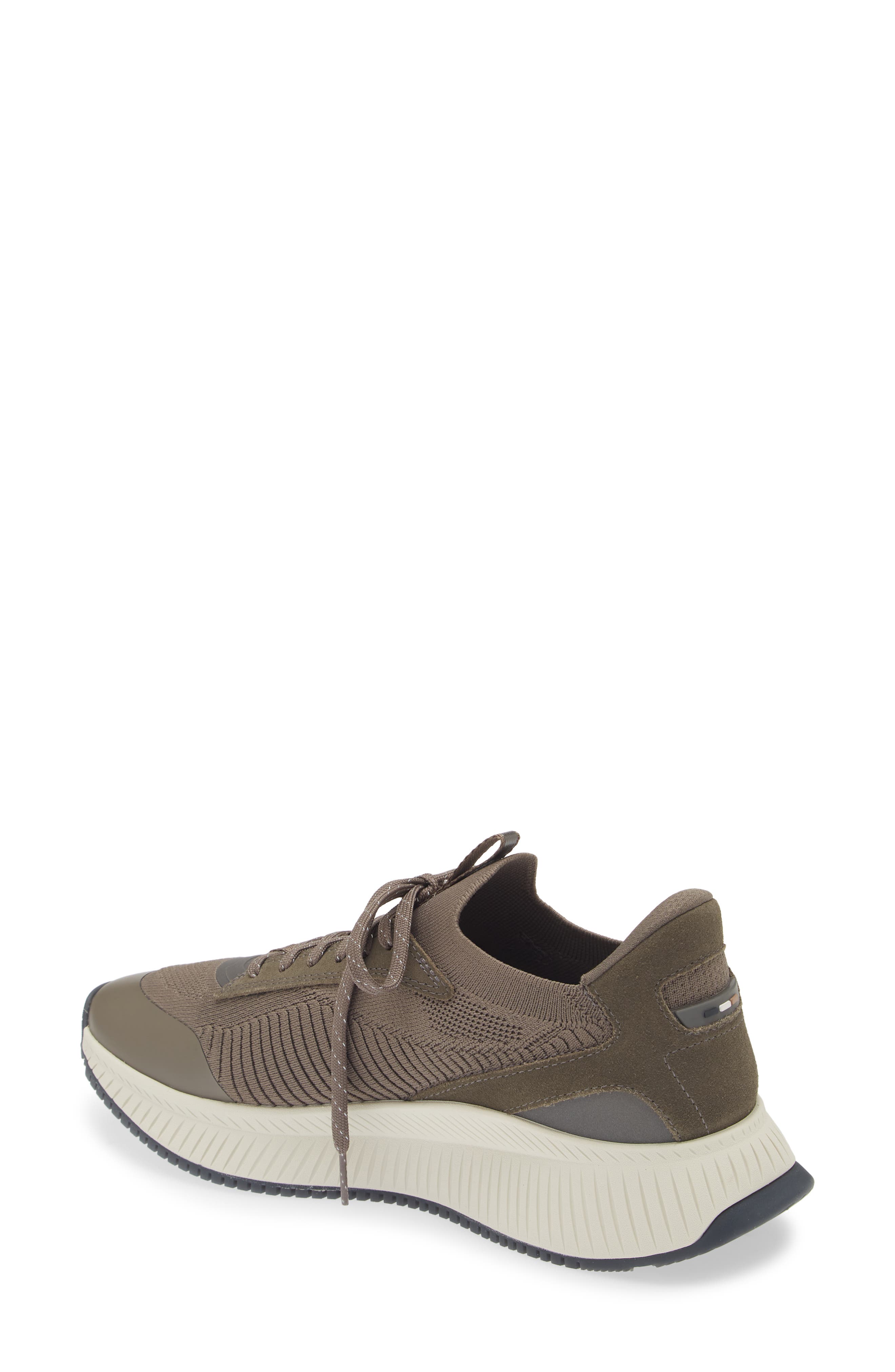 BOSS TTNM Evo Slon KNSD Sneaker, Alternate, color, Dark Green