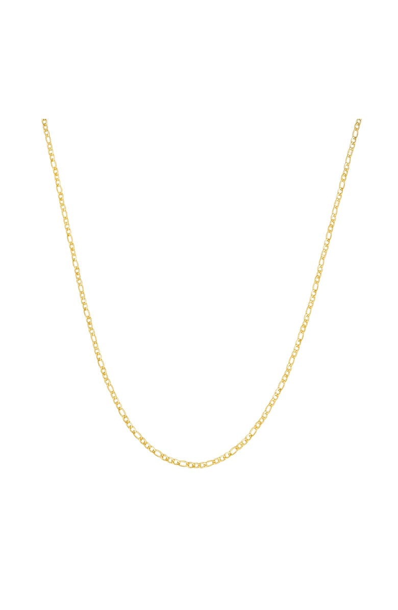 Donatello Gian Gold-Plated Sterling Silver 2.5MM Link Necklace, Main, color, 