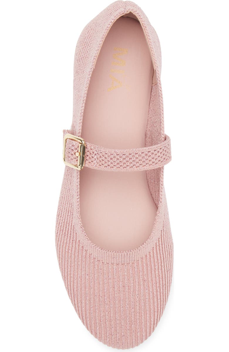 MIA Kids' Little Brita Mary Jane Flat, Alternate, color, Rose Gold
