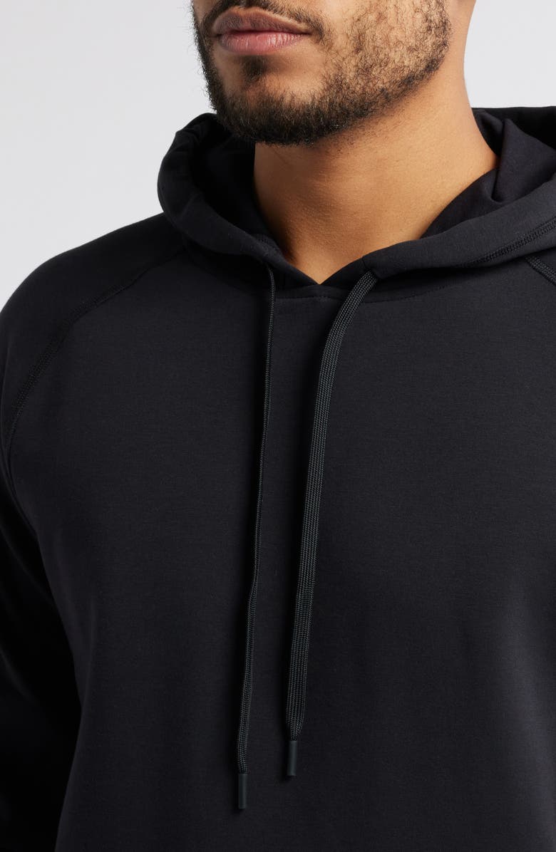 TEN THOUSAND Midweight Tech Performance Hoodie, Alternate, color, Black