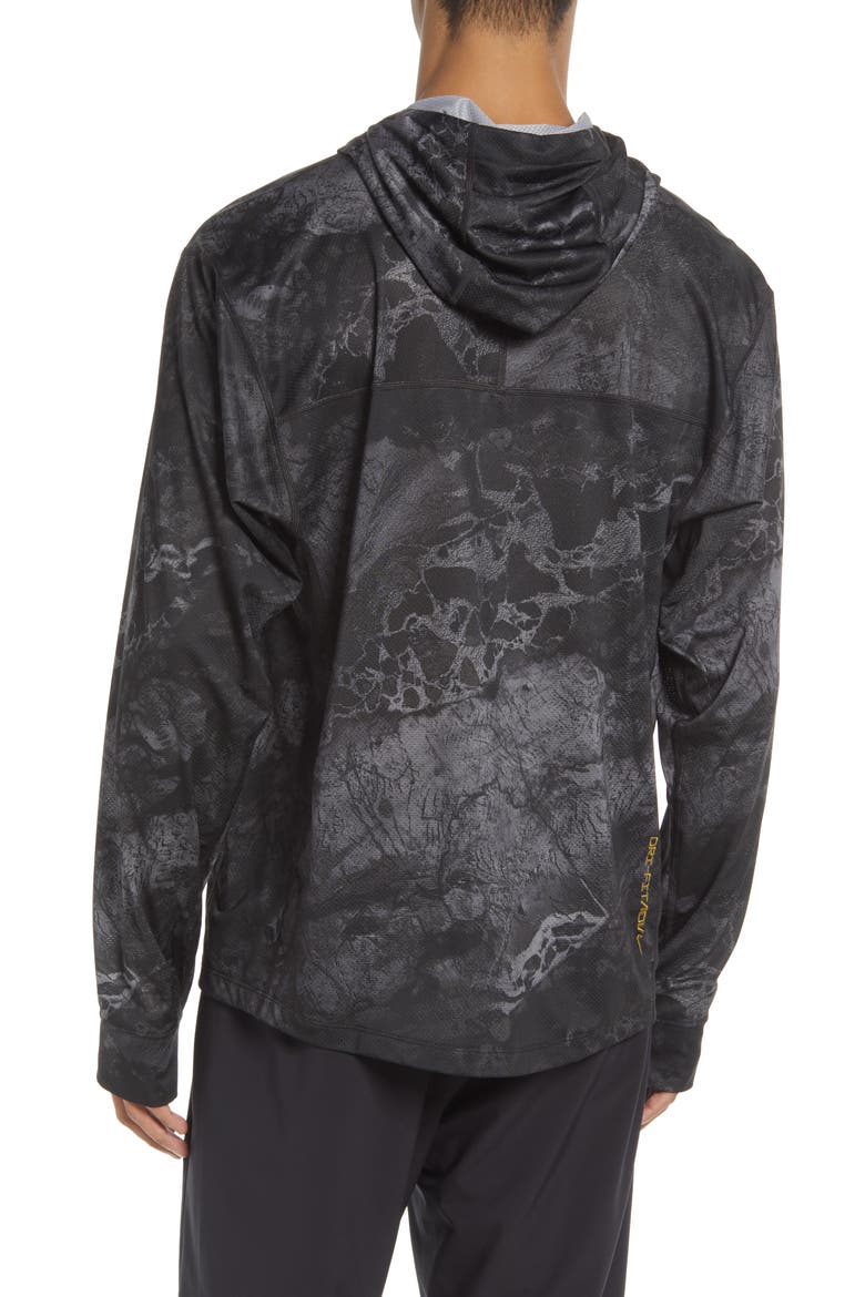 ACG Dri-FIT UV Lava Tree Pullover Hoodie, Alternate, color, BLACK/ PEAT MOSS