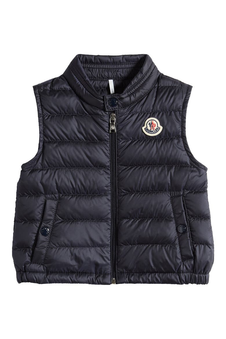 Kids' New Amaury Quilted Down Vest, Main, color, BLUE NAVY
