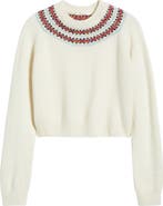DÔEN Boniface Fair Isle Sweater