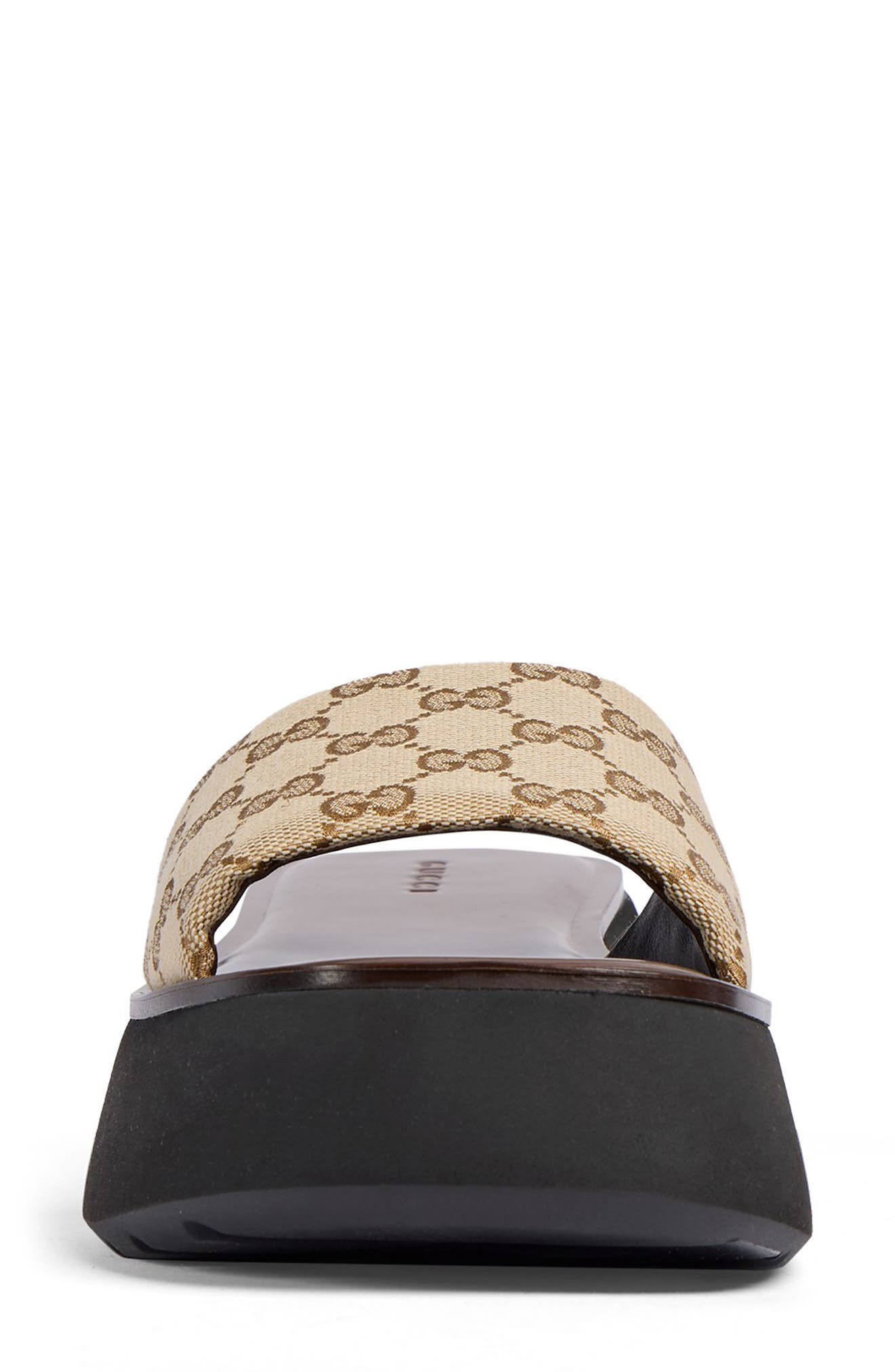 North Platform Slide Sandal, Alternate, color, ROPE BEIGE