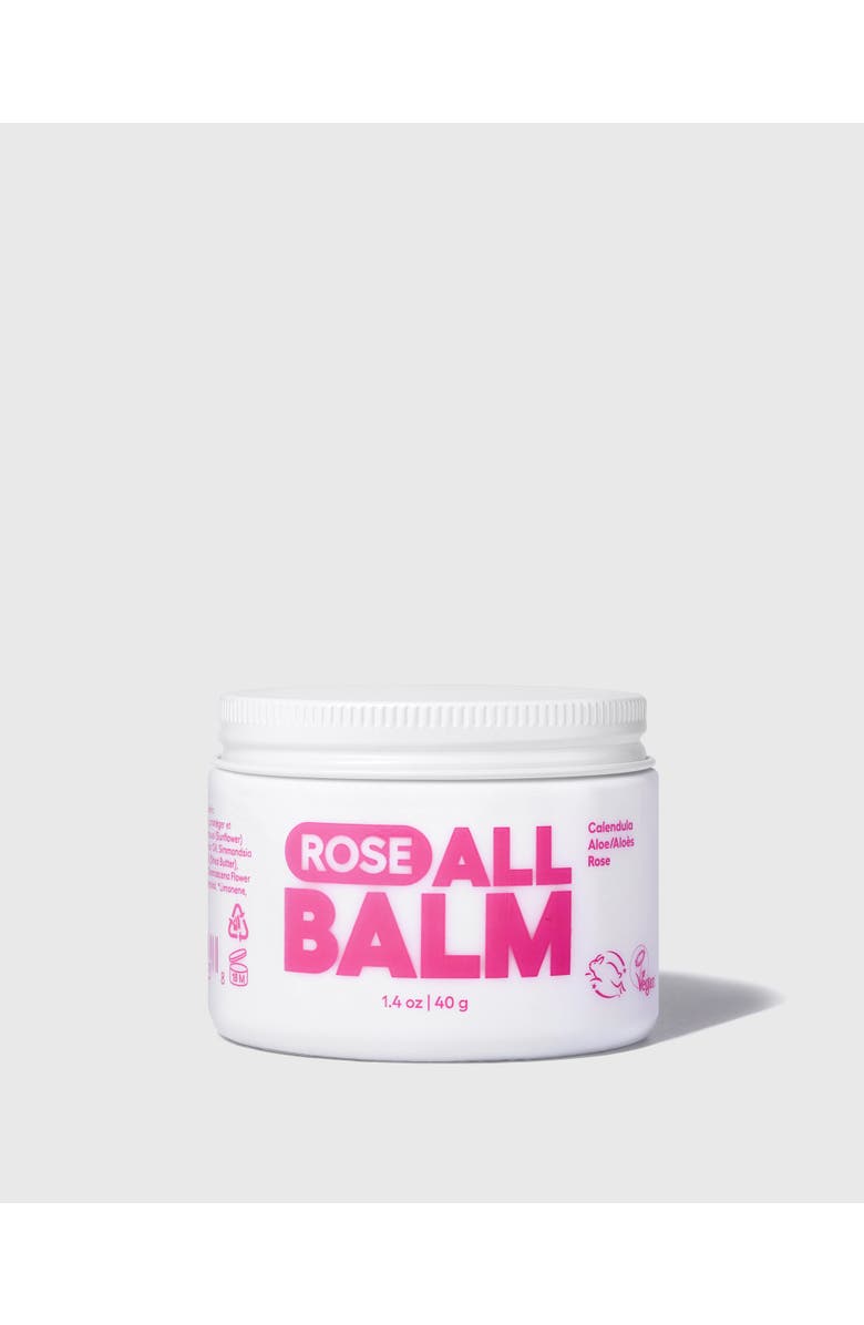 Zizia Botanicals Rose All Balm Jar, Main, color, Natural