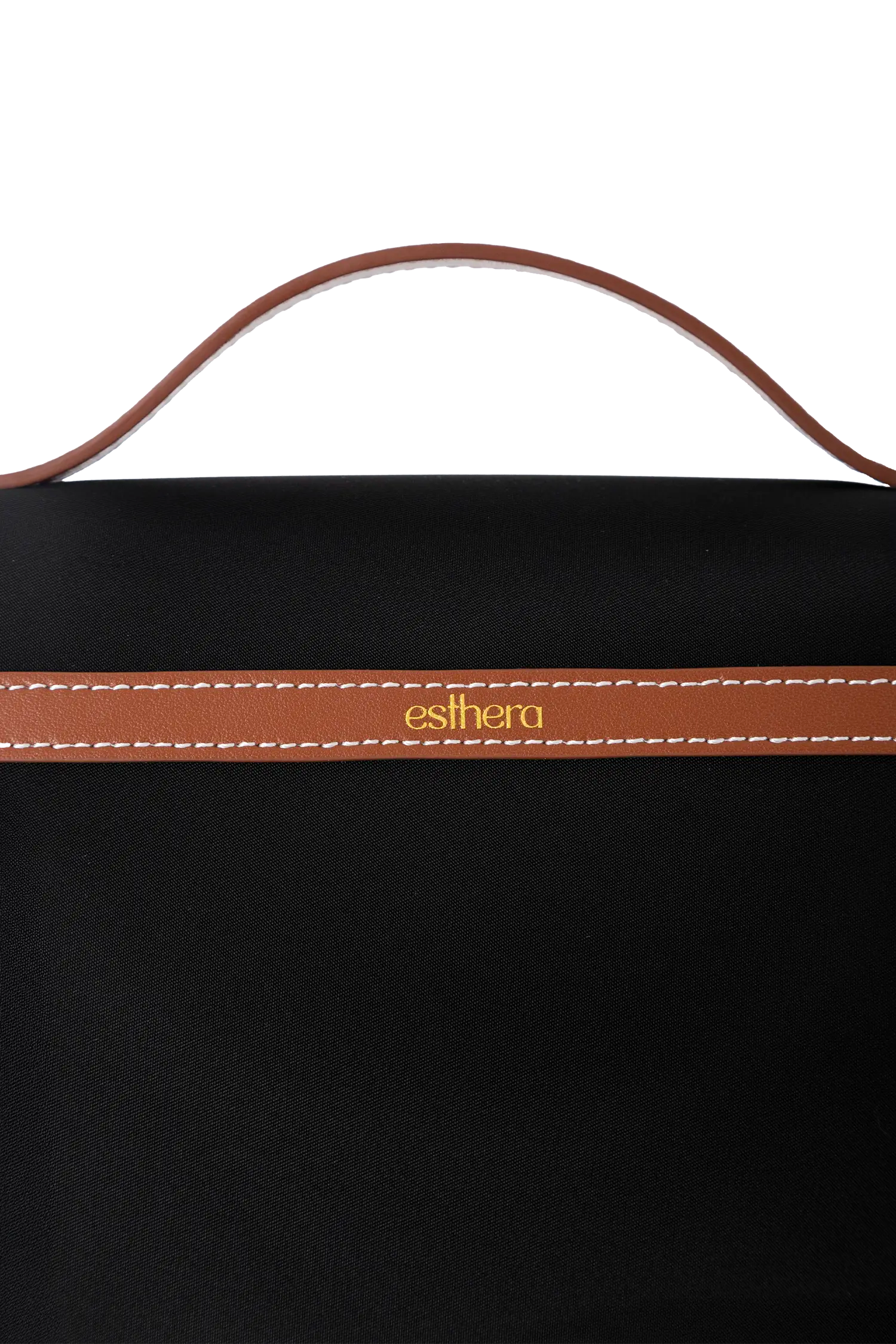 Esthera Nest Nylon Cosmetic Case, Alternate, color, Black