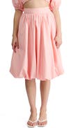 Extro & Vert Tessa Bubble Hem Midi Skirt
