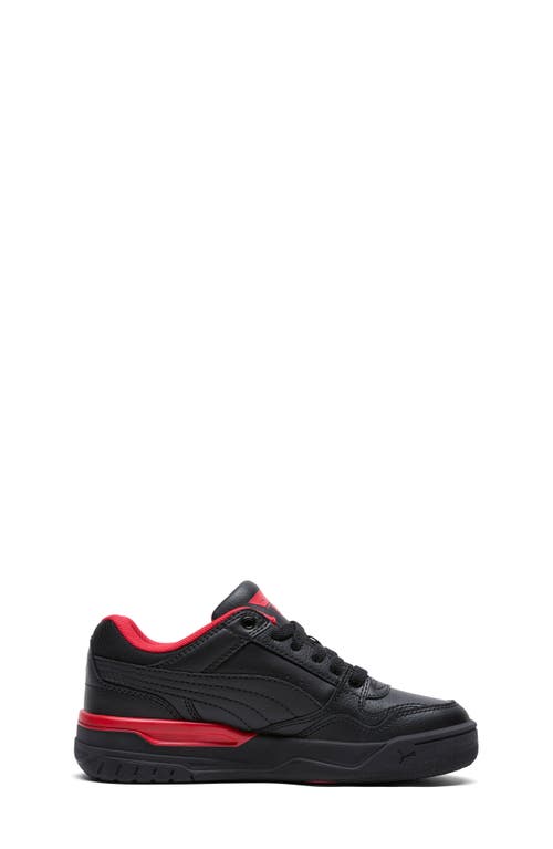 Puma Kids' Rebound Retro Low Top Sneaker In Black