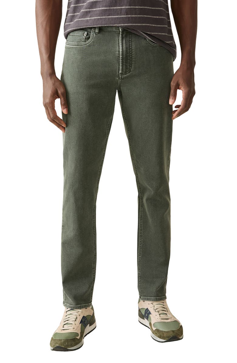 Terry Five-Pocket Stretch Pants