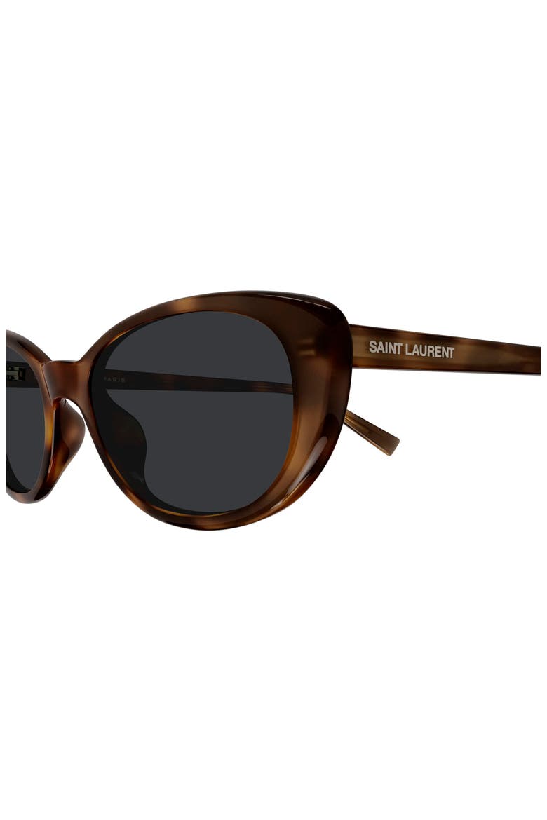 52mm Cat Eye Sunglasses, Alternate, color, HAVANA