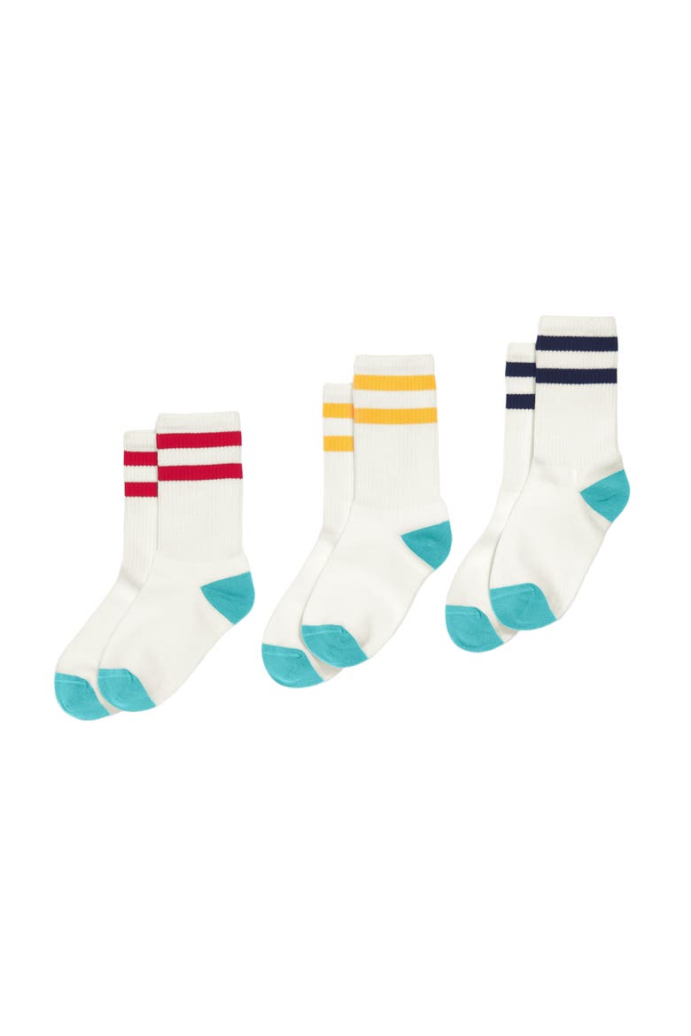 Athletic Sock 3-Pack, Main, color, Primary Mix