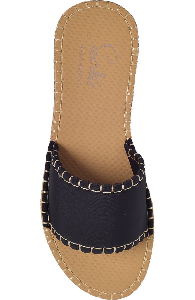Sea Star Beachwear Cabana Water Resistant Espadrille Slide Sandal, Alternate, color,