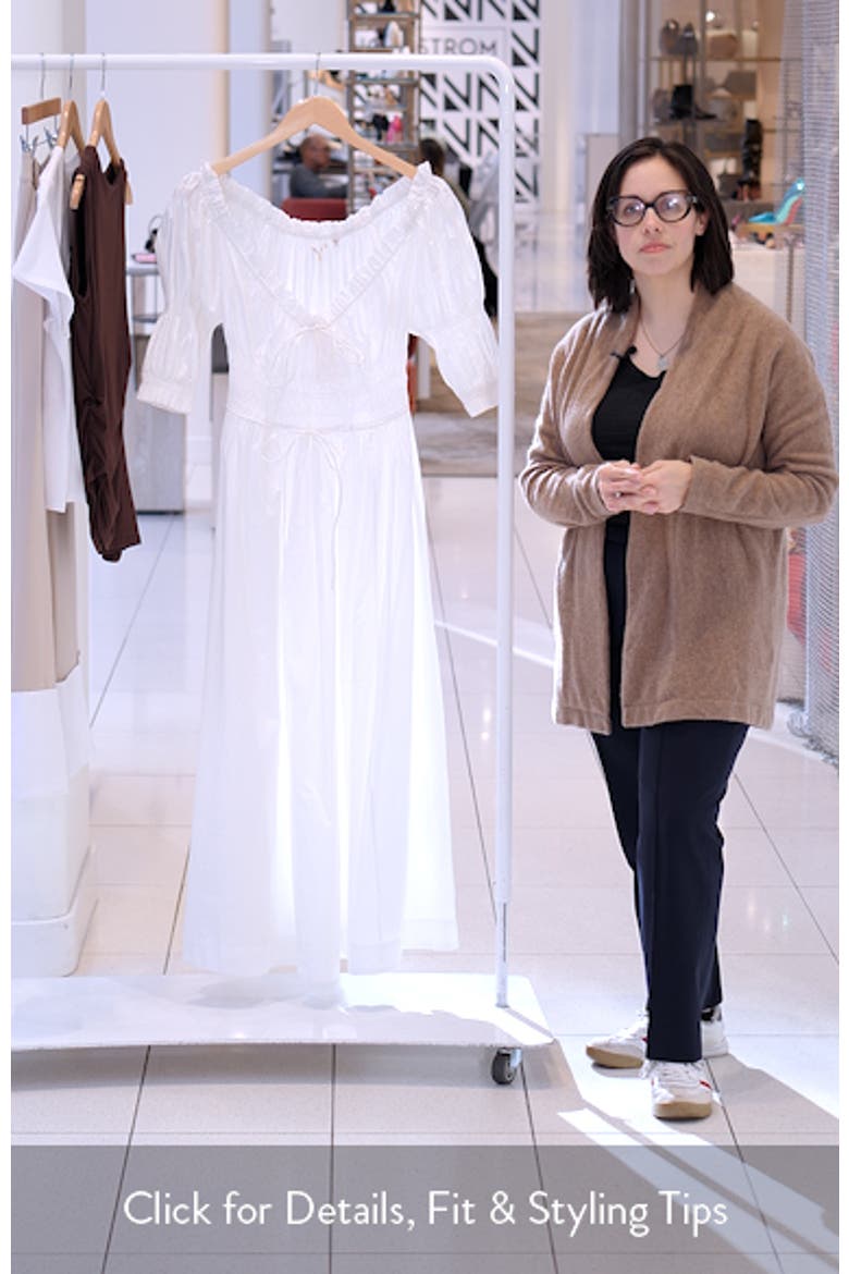 Ischia Convertible Organic Cotton Maxi Dress video