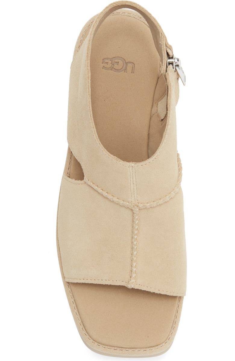 UGG<sup>®</sup> New Heights Platform Sandal, Alternate, color, Mustard Seed