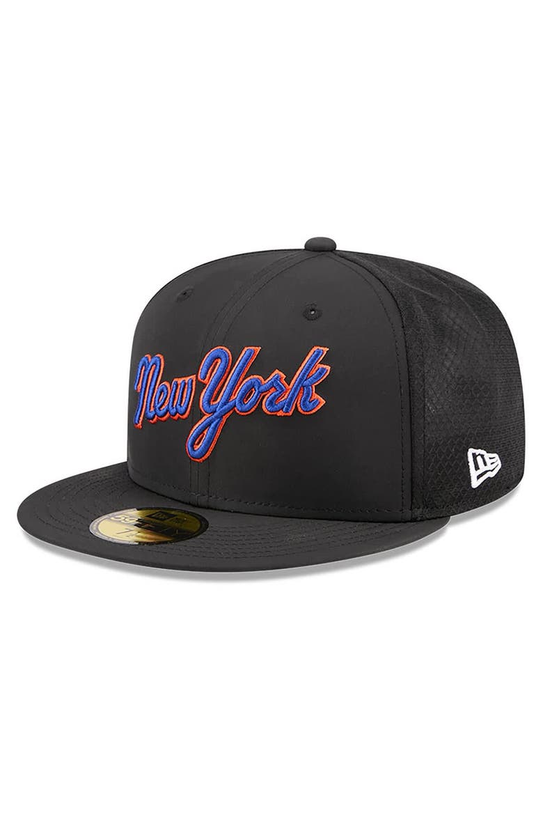 Men's New Era Black New York Mets 2026 Batting Practice 59FIFTY Fitted Hat, Main, color, Black