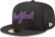 New Era Men's New Era Black New York Mets 2026 Batting Practice 59FIFTY Fitted Hat