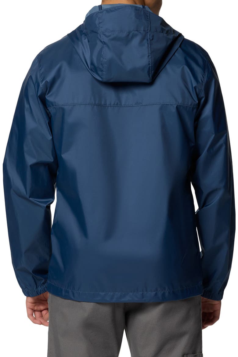 Big Delta II Hooded Rain Jacket, Alternate, color, DARK MOUNTAIN