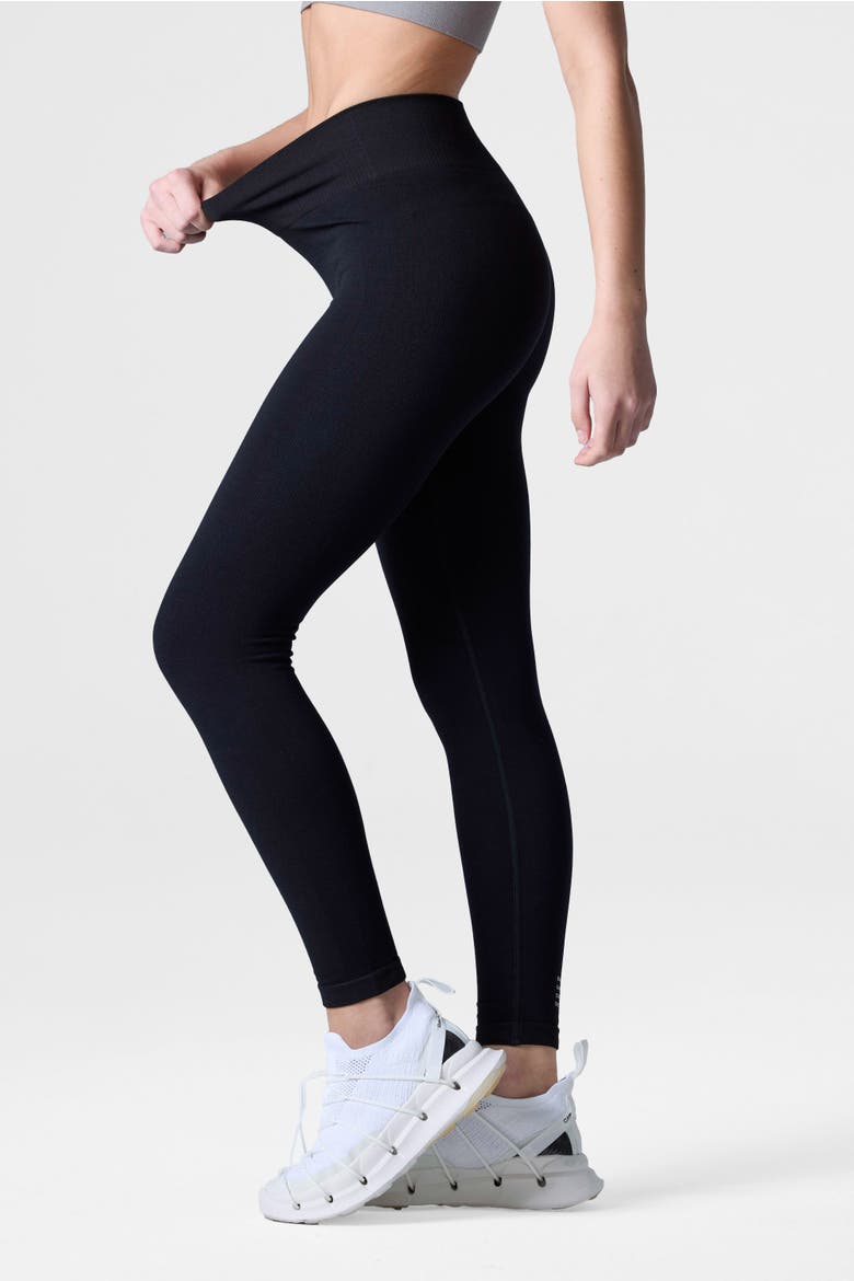 Women's Tech Merino Medium Pressure Base Layer Legging, Alternate, color, Black