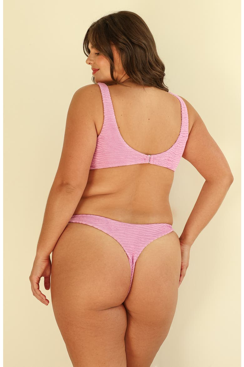 Seaport Thong Bikini Bottom, Alternate, color, Bloom