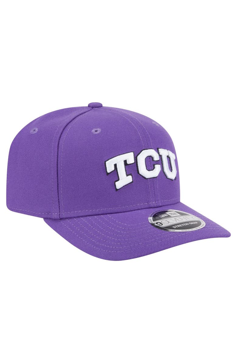 New Era Men's New Era Purple TCU Horned Frogs Team Collective 9SEVENTY Stretch-Snap Adjustable Hat, Alternate, color, Purple