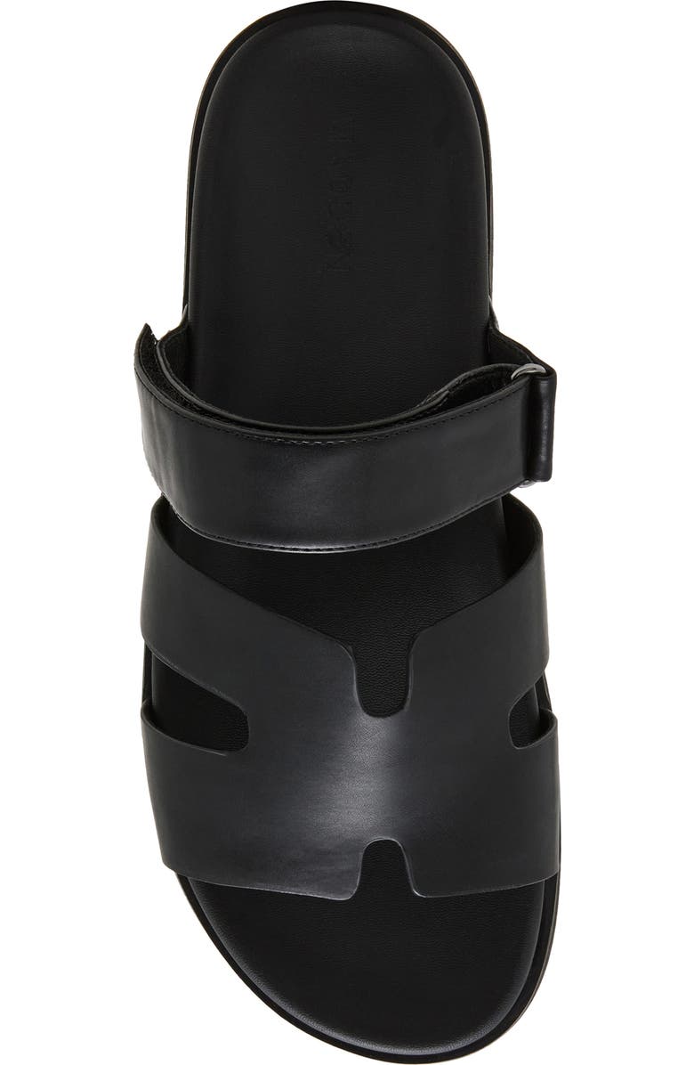 Steve Madden Mnuiero Sandal, Alternate, color, Black Leather