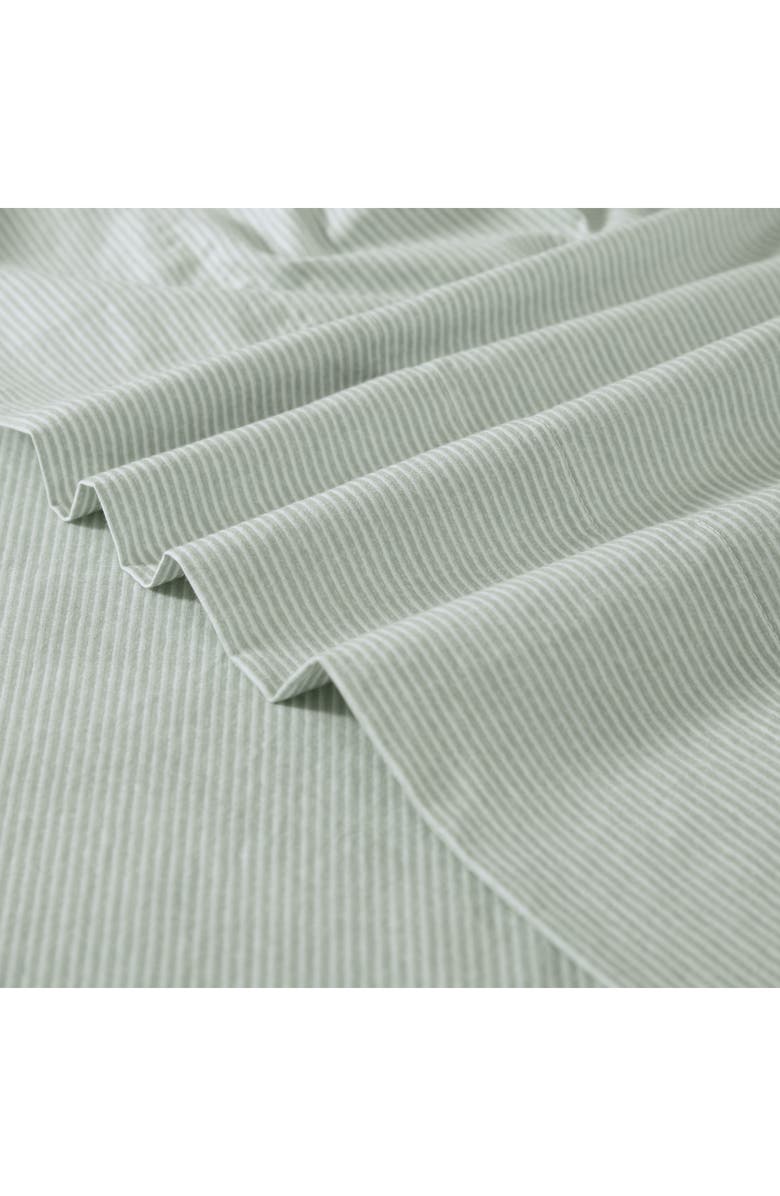 Tommy Bahama Island Cays Stripe Cotton Sheet Set, Alternate, color, Spring Green