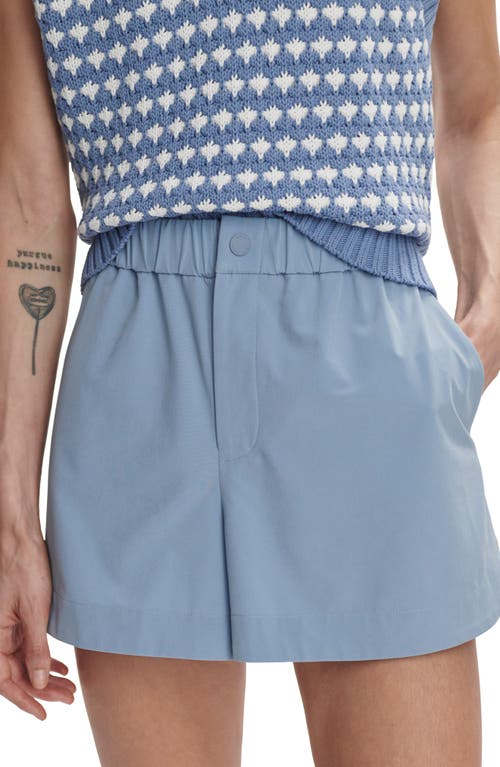 Varley Nila Shorts In Rain Blue