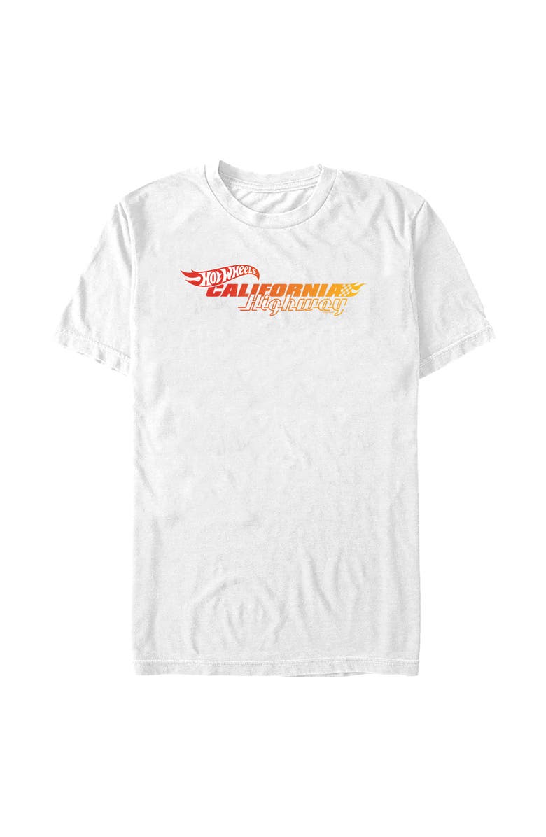 Hot Wheels Men's Hot Wheels California Highway HW Graphic T-Shirt, Main, color, White