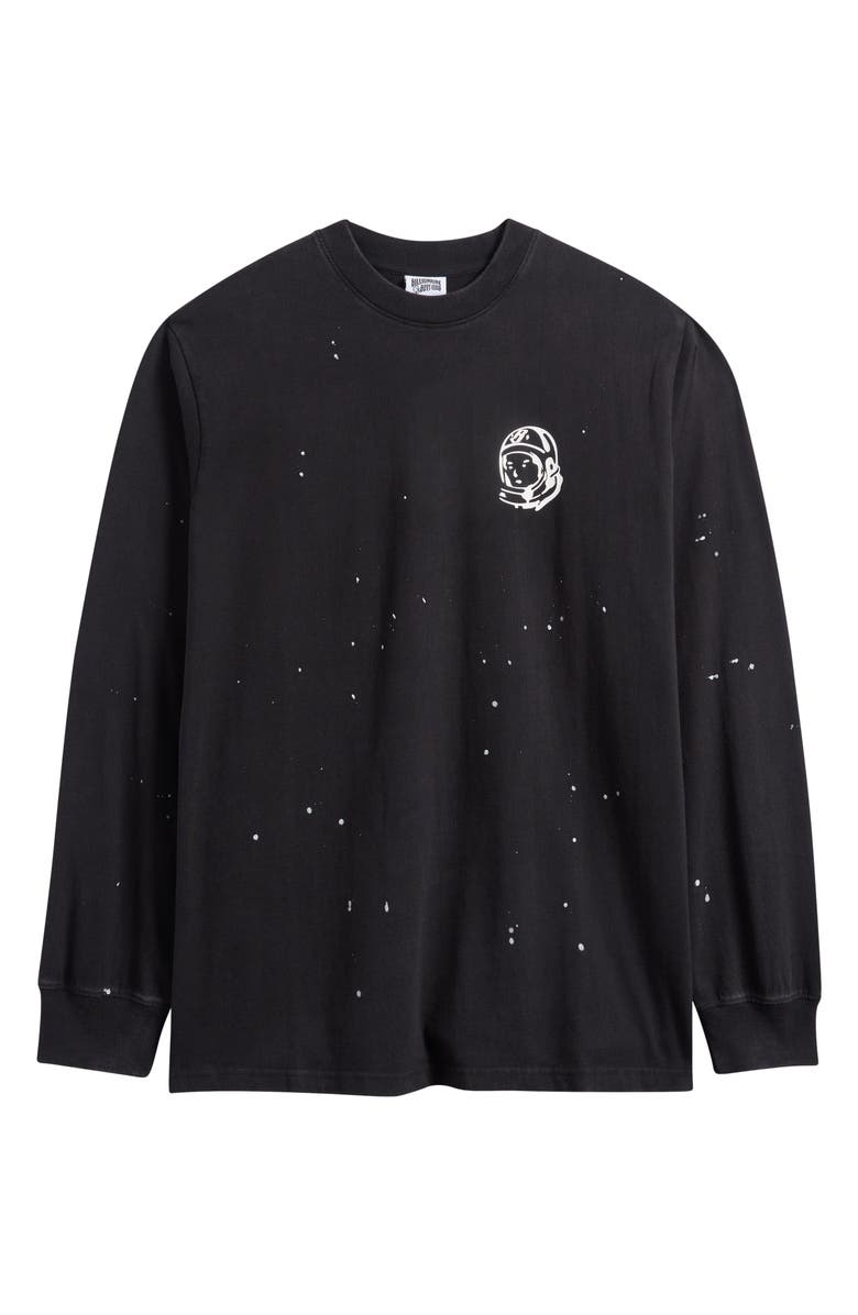 Billionaire Boys Club BB Oblivion Helmet Head Long Sleeve Graphic T-Shirt, Alternate, color, Black