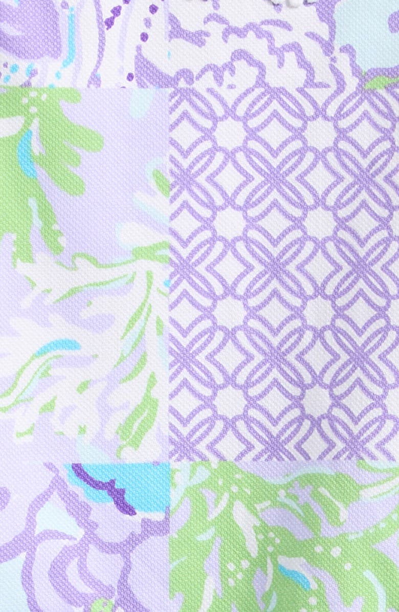 Lilly Pulitzer<sup>®</sup> Collage Print Cotton Shift Dress & Bloomers, Alternate, color, Multi Juicy Story Patch